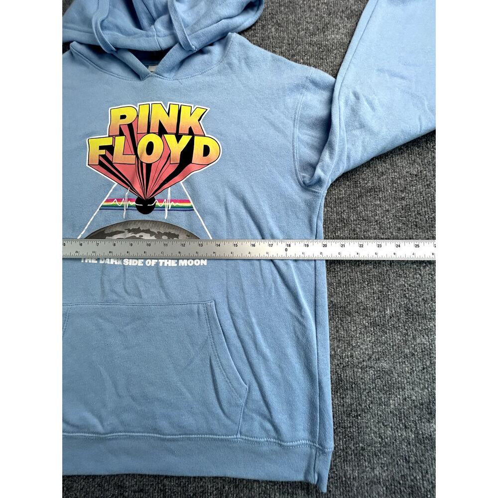Pink Floyd Dark Side Of The Moon Hoodie WM'S Medium Graphic Pullover Sweatshirt - Picture 6 of 10